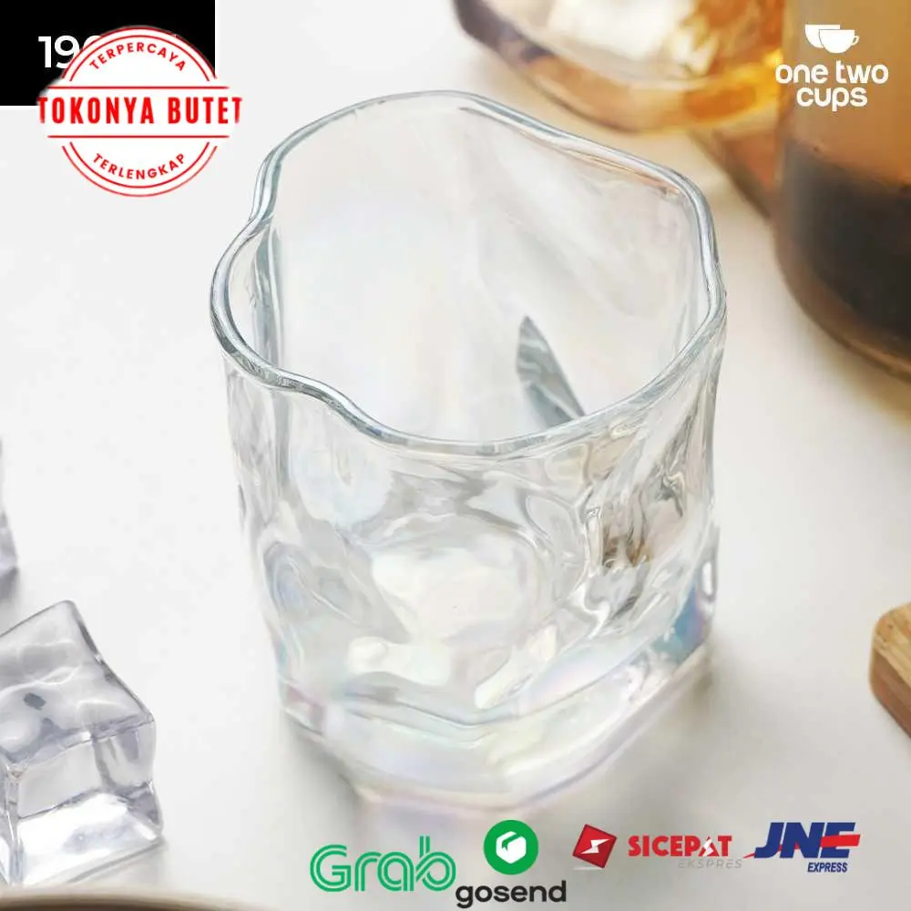 Two Cups Gelas  Japanese Yamazaki Style Rock Glass 190ml - L200