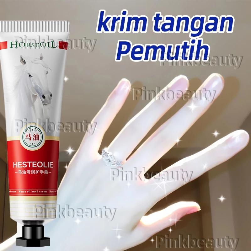 krim tangan Pemutih Cream Tangan keriput dan kasar ORI horse oil Moisturizing Cream 30g krim pelembut tangan kering dan keriput cream tangan dan kaki keriput dan kasar Krim Tangan Whitening Pelembab K