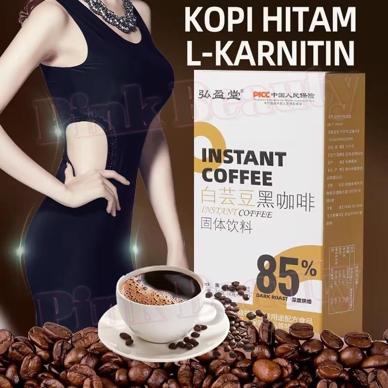 2g x 10pcs Black Coffee KOPI HITAM KOPI DIET Kopi Hitam Instan Premium Original Slimming Weight Loss Black Coffee Detox Slimming Drinks Cepat Efektif Detoks dan turunkan berat badan bakar lemak Kurang