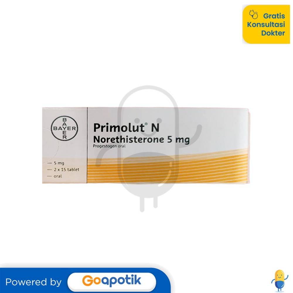 PRIMOLUT N 5 MG BOX 30 TABLET