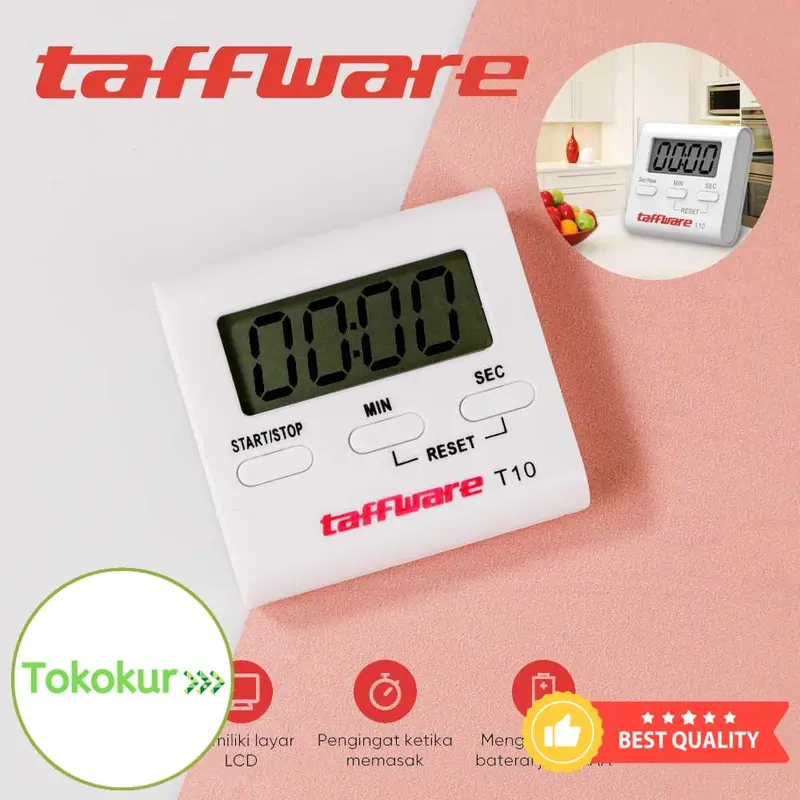Timer Masak Dapur Countdown Digital Alarm Clock 0