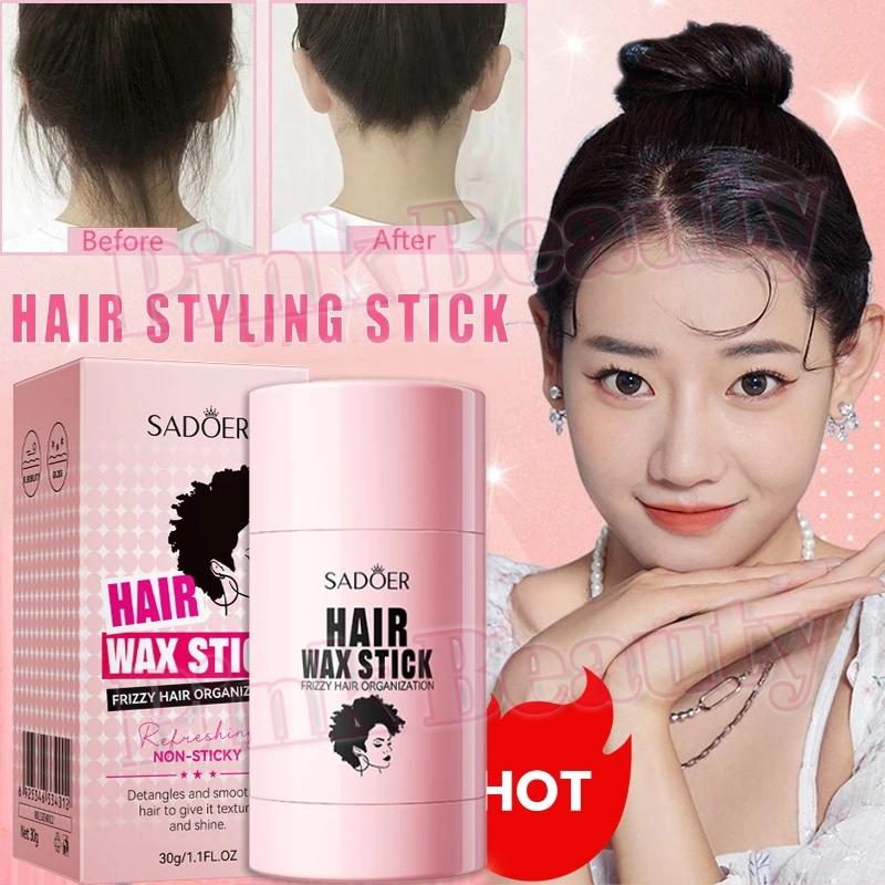 【COD ORI】Magic Hair Wax Stick Fragmentary Hair Fixing Stick Lilin Styling Rambut Anak Balm Rambut Untuk Hair Styling Merapikan Rambut dan Menutrisi Kulit Kepala Tahan lama Cocok Untuk Anak Dewasa Arra