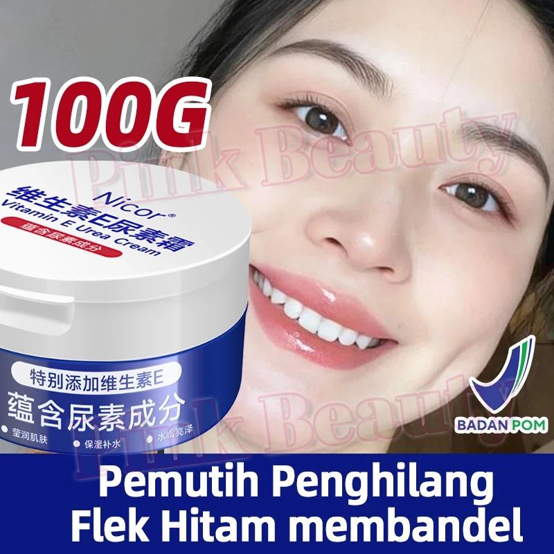 Krim Pemutih Wajah Cream Penghilang Flek Hitam Membandel 100% ORIGINAL Cream Pemutih Wajah Glowing Cepat Pelembab Wajah cream siang malam Penghilang Bekas Jerawat Memperbaiki Poripori Vitamin E Whiten