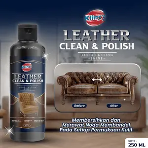 Seroxil Pembersih Noda Pengkilap Kulit Sintetis Tas Sofa Leather Cleaner 250ml