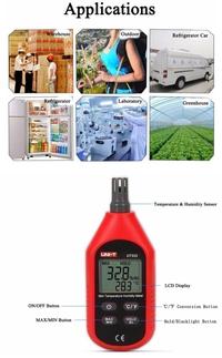 Gambar UNI-T UT333 - Mini Temperature Humidity Meter - Pengukur Kelembaban dari Tanaga Online Shop Kota Administrasi Jakarta Barat 3 Tokopedia