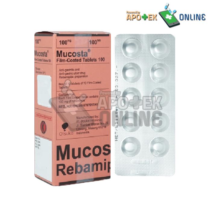 MUCOSTA 100MG 1 STRIP 10 TABLET