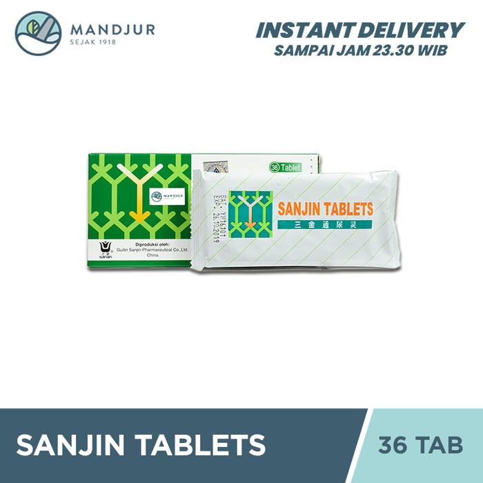 Tokcer- Sanjin Tablets - Melancarkan Buang Air Kecil & Meredakan Nyeri