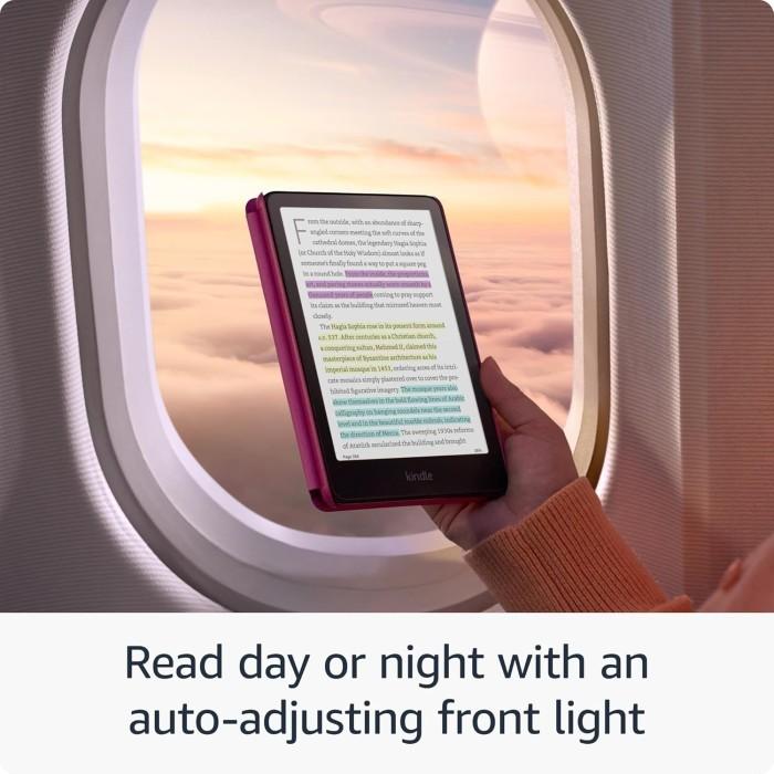 Amazon Kindle Colorsoft Signature Edition (32 GB) – With color display, auto-adjusting front light, wireless charging, and long battery life - Metallic Black