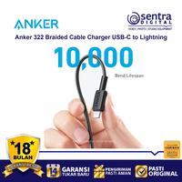 Gambar Kabel Charger Anker 322 USB C to Lightning Cable 3ft Braided dari Sentra Digital Kota Surabaya 4 Tokopedia