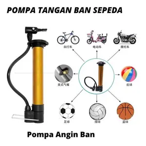 Pompa Angin Mini Portable Pompa Ban Motor Ban sepeda Serbaguna