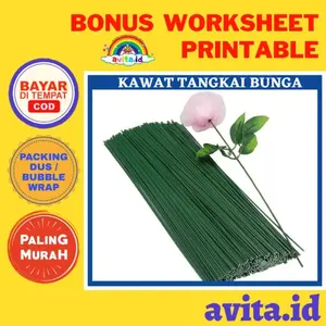 avita.id Kawat Tangkai Bunga . Tangkai Bunga Buket