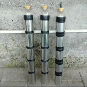 Mainan Meriam Tradisional Tembakan Lodong Bahan Kaleng Susu Panjang 58 Cm Diameter 5 Cm Suara Keras Nyaring dengan Sambungan Lem Besi dan Isolasi