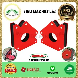 Siku Las Magnet 3 Inch Magnetic 25LBS  Welding Holder