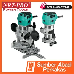 NRT-PRO RT700HD Mesin Profil Kayu 6mm 2 In 1 Router RT 700 HD RT700