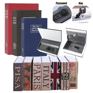 Brankas Rahasia Bentuk Buku Dengan Kunci Kombinasi Solusi Penyimpanan Rahasia Key Password Lock