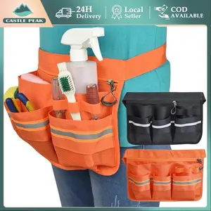 Tas Pinggang Alat Kerja Tas Perkakas Sabuk Kantong Obeng / Tas Pinggang Peralatan Dengan Strip Ringan