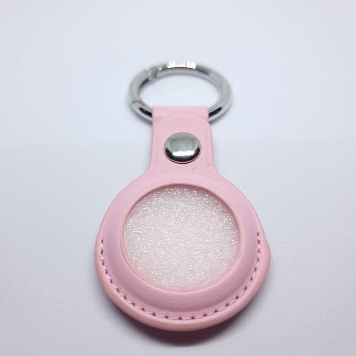 Apple Airtag GPS Leather Keychain Holder | Gantungan Kunci