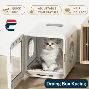 Pet Drying Box Dehydrator Mesin Pengering Hewan UV Sterilizer Pet Dryer Box LCD Pengering Anjing Kucing