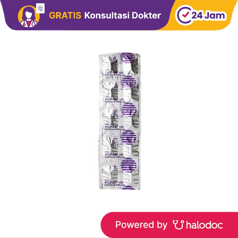 Acifar 400 mg 10 Tablet - Antivirus - Halodoc