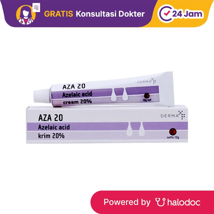 Gambar Aza 20 Cream 10 g - Obat Jerawat - Halodoc dari Apotek Helios Medika Sukmajaya Kota Depok Tokopedia