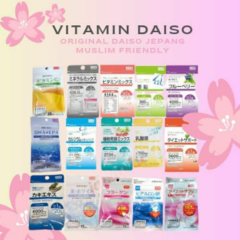 SUPLEMENT JEPANG EXP 2025 - 100% ASLI HAND CARRY DAISO