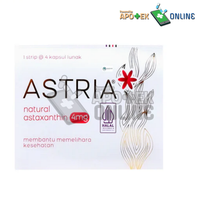 Gambar ASTRIA ASTAXANTHIN 4MG 4 KAPSUL dari Apotek Kenaiban Karawaci Kota Tangerang 1 Tokopedia
