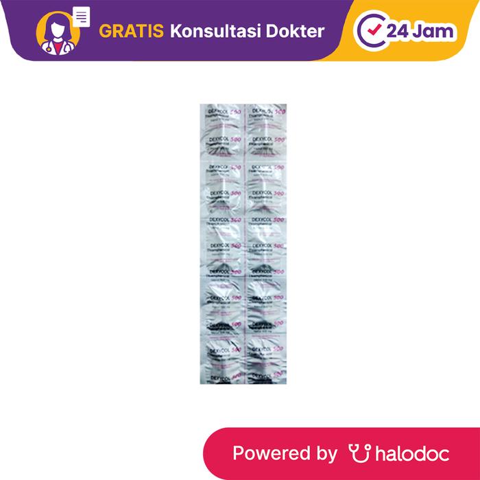 Gambar Dexycol 500 mg 10 Kapsul - Antibiotik - Halodoc dari Apotek Puri Beta Larangan-tokopedia Kota Tangerang Tokopedia