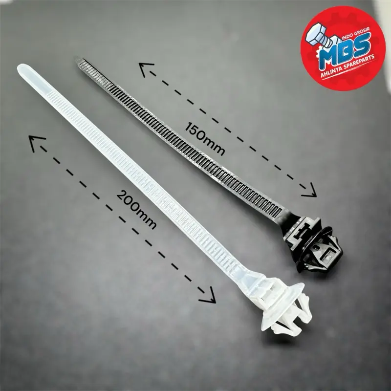 Klip Pengikat Penjepit Kabel Klem Clip Cable Perapih Insulock Mobil motor original