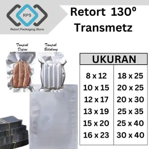 Kemasan Transmetz vacum Retort Tahan Panas kukus rebus Boilpack