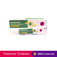 Gambar Genoint 0.3% Salep Mata 3.5G - Obat Mata - Halodoc dari Apotek Medika Prima Tambora Kota Administrasi Jakarta Barat 1 Tokopedia