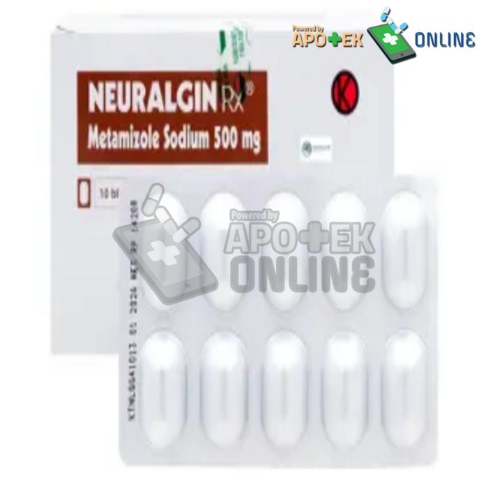 NEURALGIN RX 500MG 1 STRIP 10 KAPLET