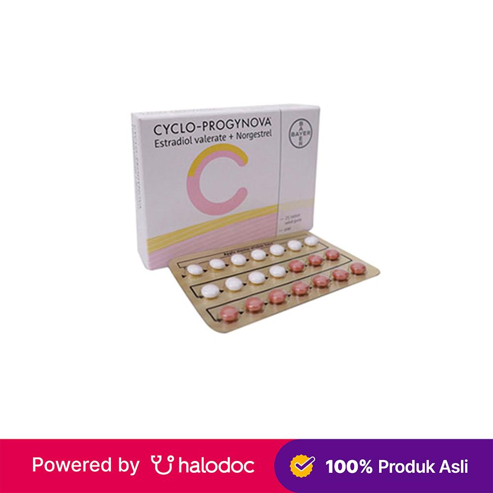Cyclo Progynova 21 Tablet - Pil Kontrasepsi - Halodoc