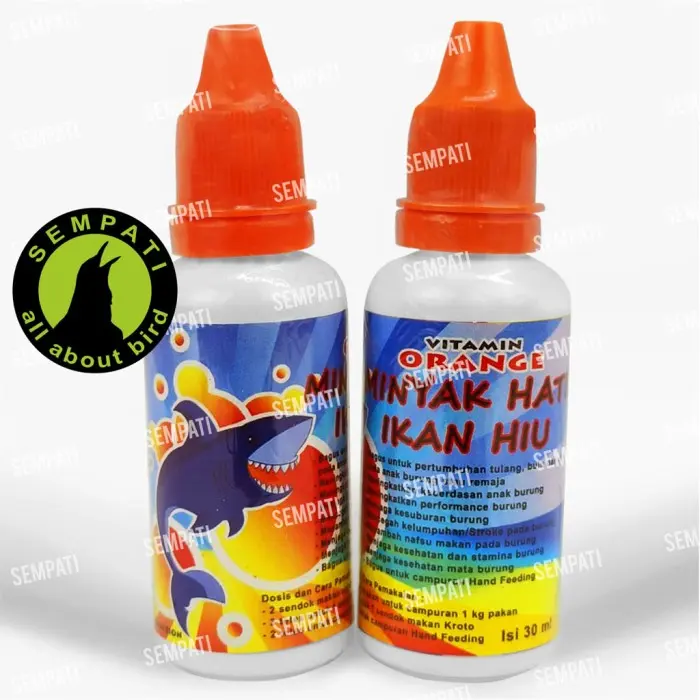 MINYAK HATI IKAN HIU AIDY WIJAYA OBAT BURUNG PENUMBUH BULU