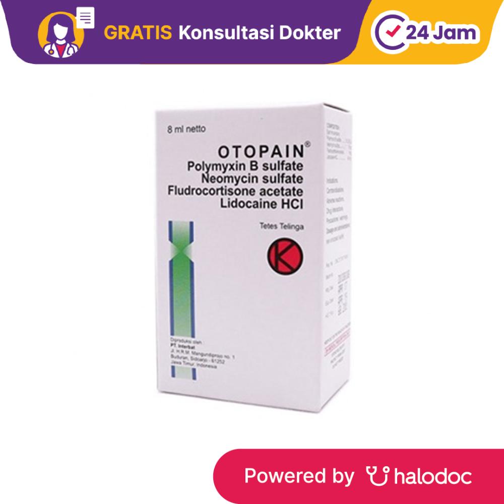 Otopain Ear Drop 8 ml - Obat Tetes Telinga - Halodoc
