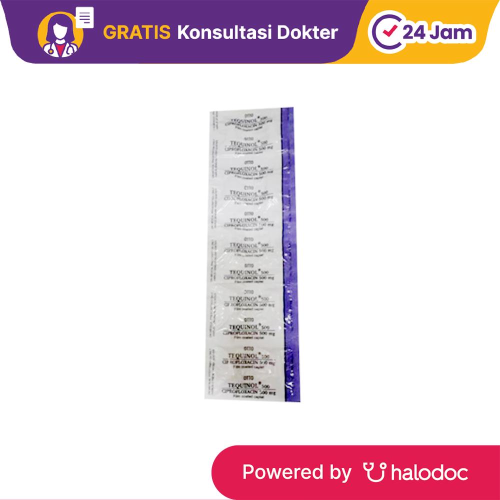 Tequinol 500 mg 10 Kaplet - Antibiotik - Halodoc