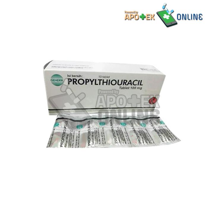 PROPYLTHIOURACIL 100MG 1 STRIP 10 TABLET