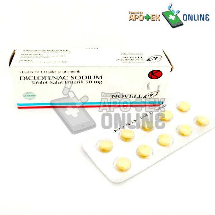 DICLOFENAC SODIUM 50MG 1 STRP  10 TABLET
