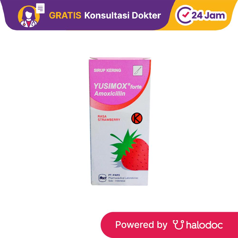 Yusimox Forte Dry Sirup 250 mg/5 ml 60 ml - Antibiotik - Halodoc