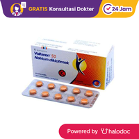 Gambar Voltaren 50 mg 10 Tablet - Obat Pereda Demam & Nyeri - Halodoc dari Apotek Medika Prima Tambora Kota Administrasi Jakarta Barat 1 Tokopedia
