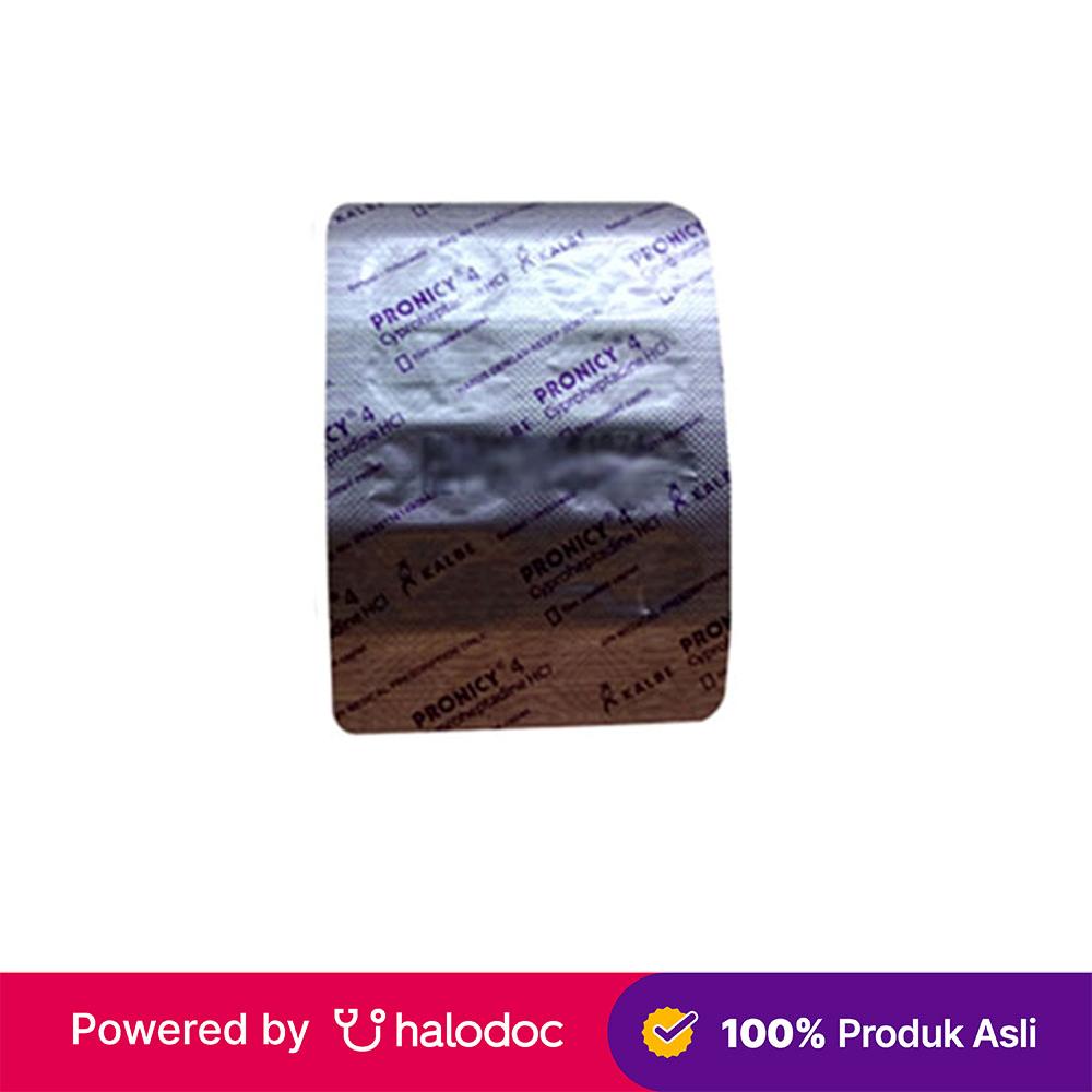 Pronicy 4 mg 10 Kaplet - Obat Alergi - Halodoc