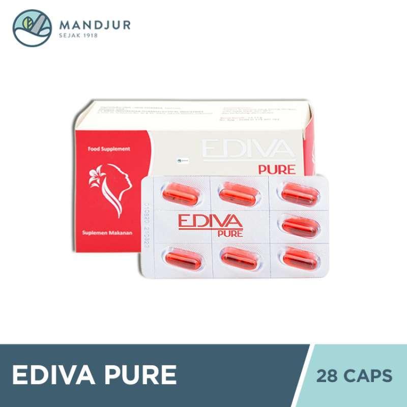 Ediva Pure Obat Pelancar Datang Bulan - Jaimany Store