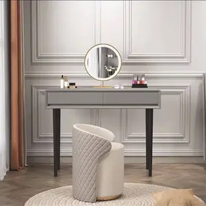 Puff Stool Putar Moderna - V15 Bayuni Bench Puzzel Kaki Gold | TJ Furniture Jepara 1