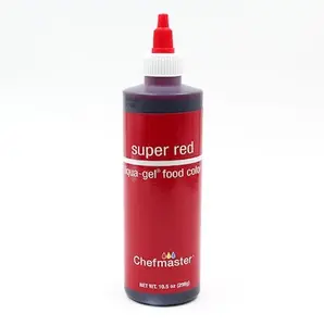 Chefmaster Chef Master Liqua Gel Liqua-Gel 10,5 Oz Super Red Besar