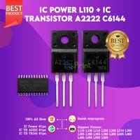 Gambar Paket SET IC Power Mainboard Board E09A92GA IC TR A2222 + C6144 Transistor Compatible for Printer EcoTank L110 L120 L210 L220 L300 L310 L350 L355 L360 L365 L380 L385 L405 L455 L485 L550 L555 L565 Ready to use Garansi New - IC Power Only dari FixPrint Indonesia Kota Administrasi Jakarta Pusat 1 Tokopedia