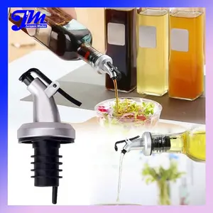 Tutup Botol Stainless Wine Kecap Madu Sirup Minyak Bottle saos goreng penutup penuang corong olive oil