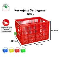 Gambar Green Leaf Container Keranjang Industri Serbaguna 2205 L dari Aneka Houseware Kota Administrasi Jakarta Utara 3 Tokopedia