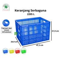Gambar Green Leaf Container Keranjang Industri Serbaguna 2205 L dari Aneka Houseware Kota Administrasi Jakarta Utara 1 Tokopedia