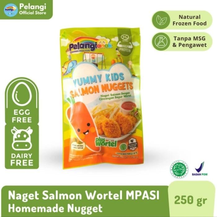 Gambar NUGGET SALMON PLUS WORTEL 250GR YUMMY KIDS - PELANGI ANAK NON MSG dari eatwellbalikpapan Kota Balikpapan Tokopedia