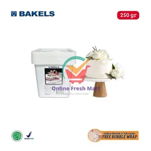 Bakels Icing Fondant White / Gula Dekorasi [250 gr]