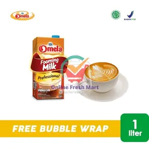 Omela Foaming Milk / Susu Foam Microfoam Kopi Latte Art (1 Liter)
